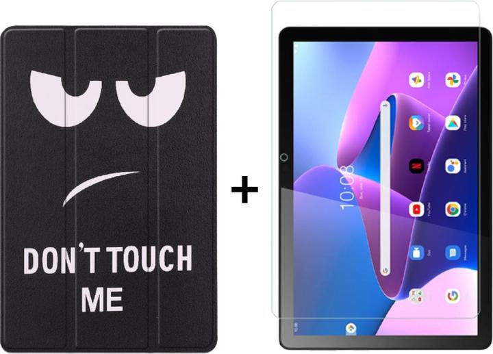 Actual product image Lobwerk 2in1 set for Lenovo Tab M10 3rd generation 2022 TB-328F 10.1 inch tablet with smart cover + (Lenovo Tab M10)