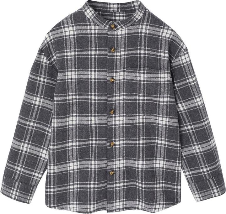 Immagine prodotto Vertbaudet Camicia di flanella da ragazzo con toppe in velluto sui gomiti (86)