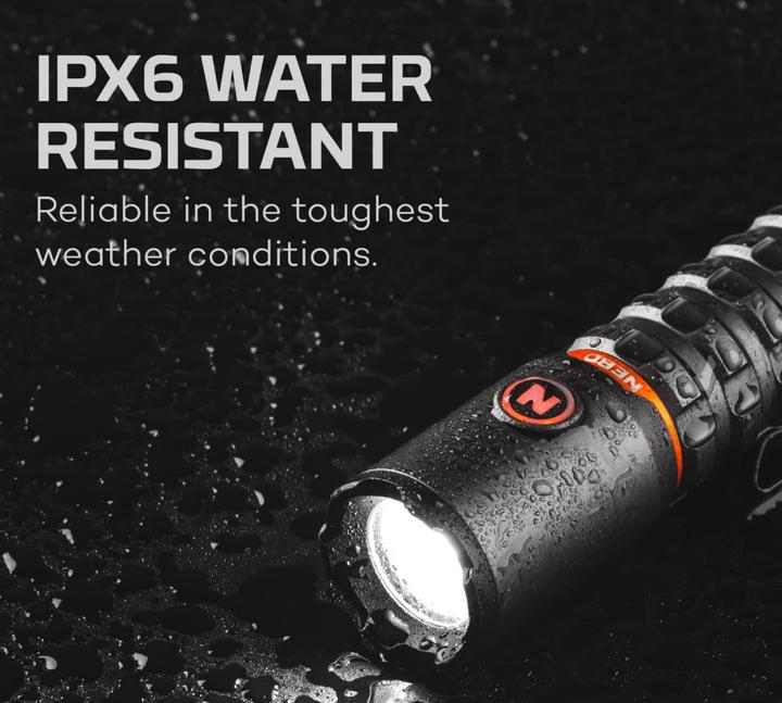 Actual product image Nebo TORCHY 2K LED-Taschenlampe, Blister (11 cm, 2000 lm)