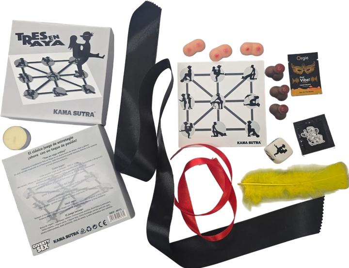 Actual product image Diablo Picante Kamasutra Tic-Tac-Toe (Board game, Spanish)