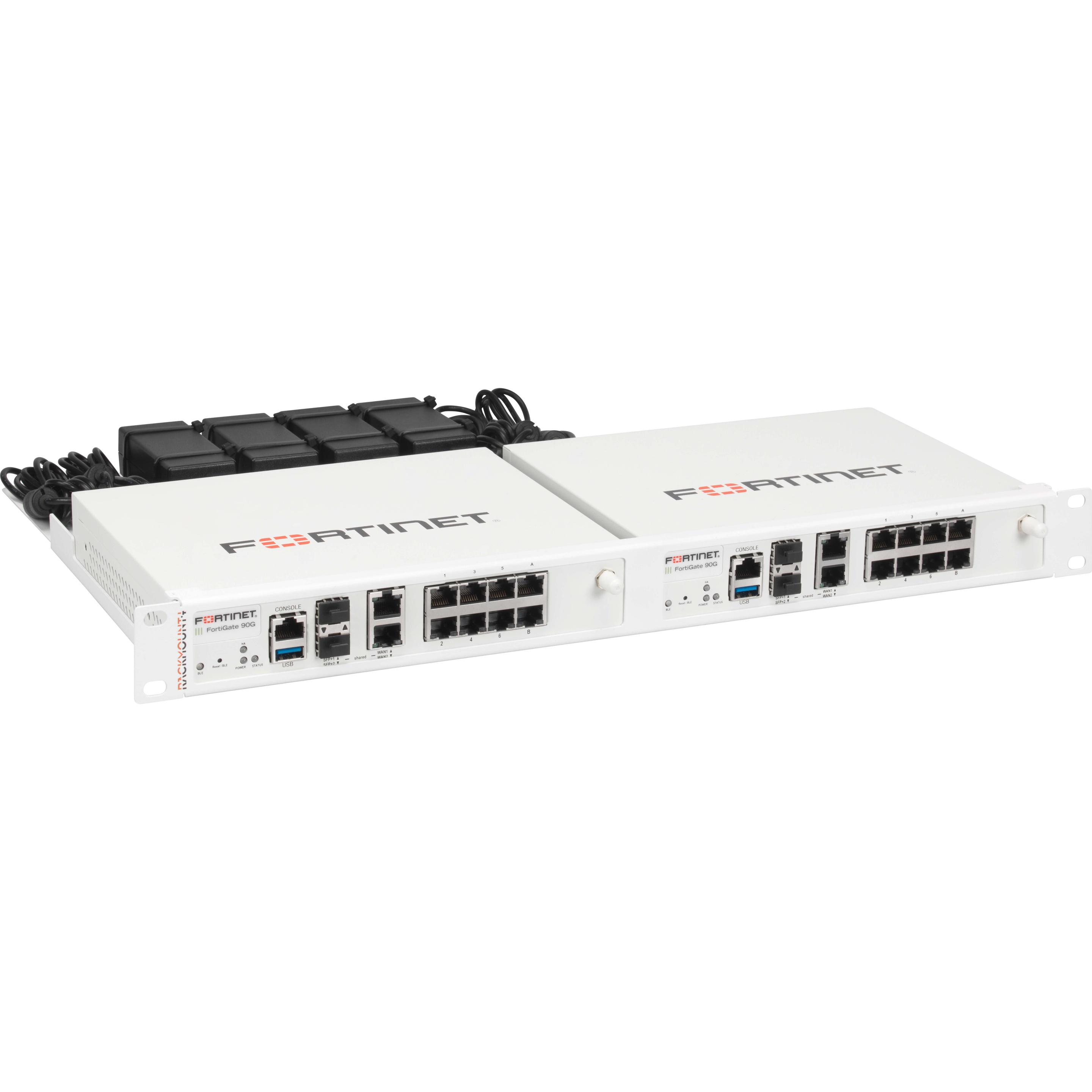 Rackmount.IT Rack Mount Kit for FortiGate, Serverschrank Zubehör, Weiss
