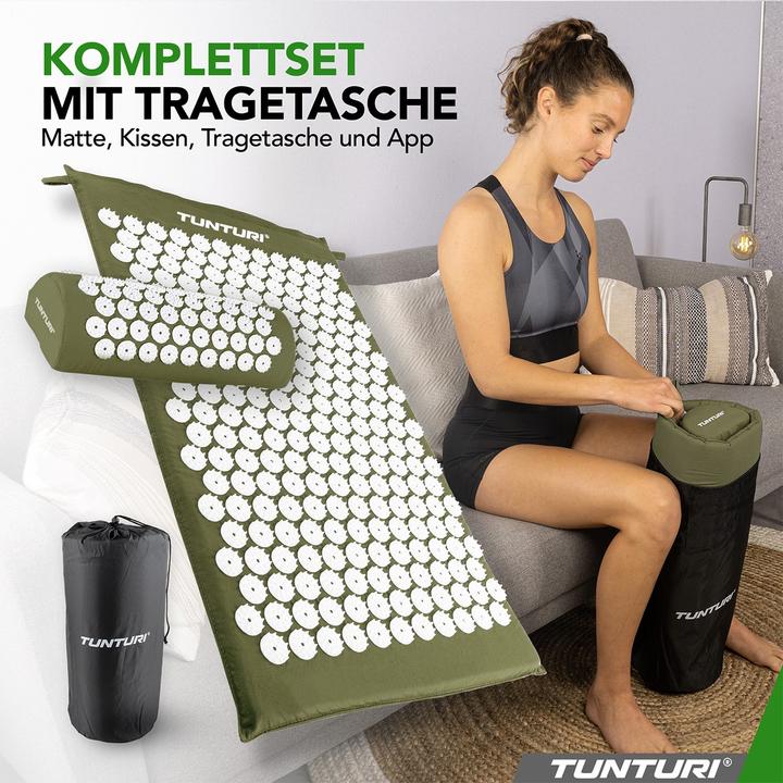 Produktbild Tunturi Akupressur Matte und Kissen