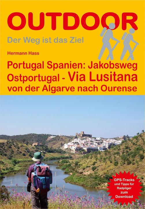 Image du produit Portugal Spanien: Jakobsweg Ostportugal Via Lusitana 200000 (Allemand, Hermann Hass, 2017)