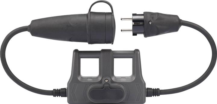 Image du produit Voltcraft Adaptateur de mesure ( Fiche caoutchouc à contact de protection (Adaptateur)