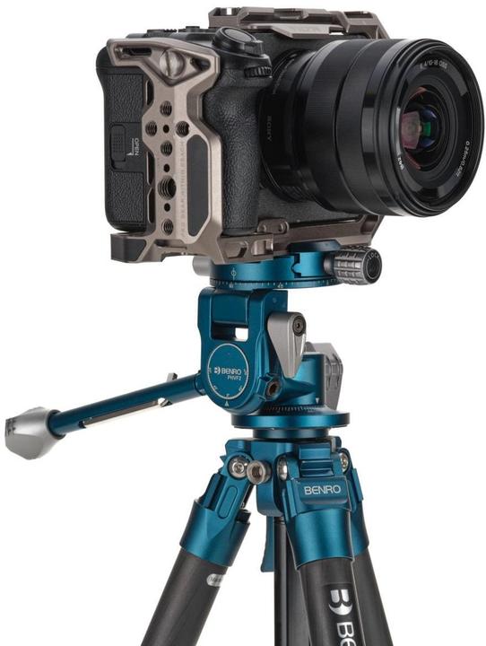 Actual product image Benro TSSL08CPHVF2 SuperSlim Carbon Video Stativ Kit (Carbon)