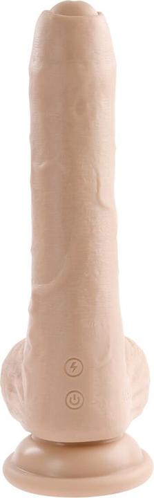 Produktbild Evolved Peek-a-Boo Uncircumcised Vibrating Dildo by - Flesh