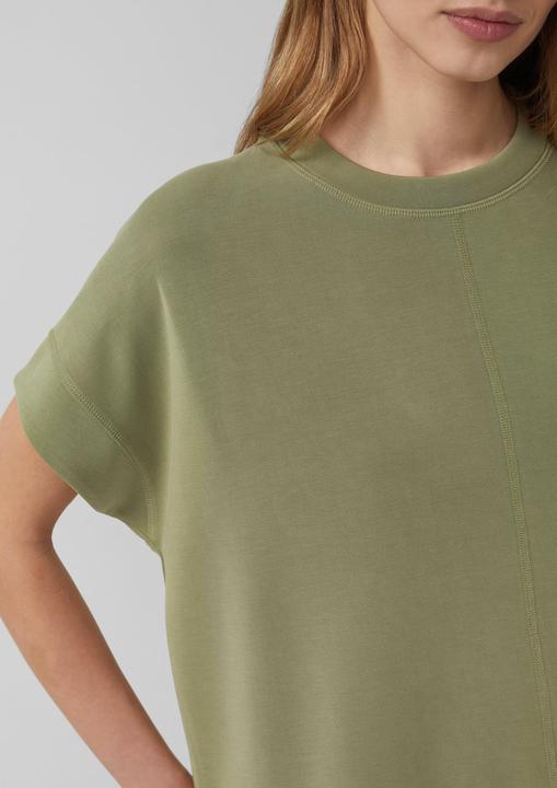 Produktbild s.Oliver Sweatshirt Weiches Scuba-Sweatshirt mit überschnittenen Schultern (36)