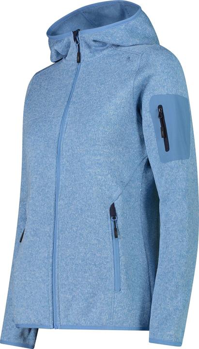 Produktbild CMP Campagnolo Women's Jacket Fix Hood Jacquard Knitted 3H19826 (XL)