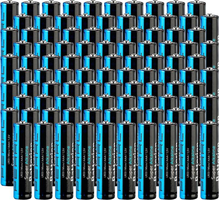 Actual product image Pearl Super alkaline batteries type AAA / Micro, 1.5 Volt, 20 pieces (20 pcs., AAA, 1.25 mAh)