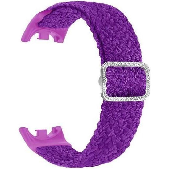 Beline pasek Mi Band 8 Nylon viola/viola (Tessuto), Cinturini per orologi, Viola
