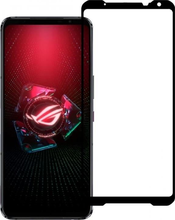 Produktbild Screenguard Asus ROG Phone 5S Pro Full Screen Panzerglas Schutzfolie 2.5D 9H (1 Stk., Asus ROG Phone 5s Pro)