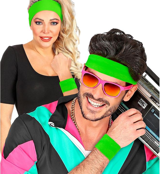 Produktbild Widmann Paar Neon Grüne Armbänder