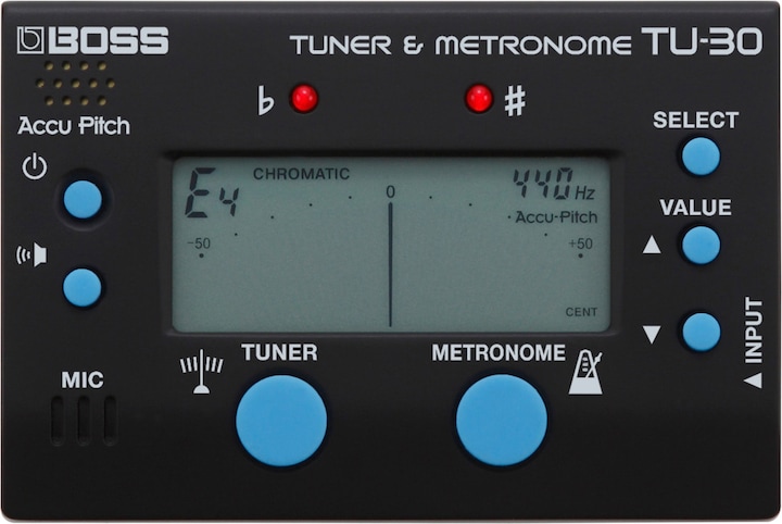 BOSS (Electronics) TU-30 Tuner & Metronome