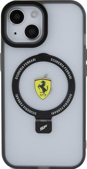 Produktbild Ferrari FEHMP15SUSCAK iPhone 15 6.1" czarny/black hardcase Ring Stand 2023 Collection MagSafe (Apple iPhone 15)