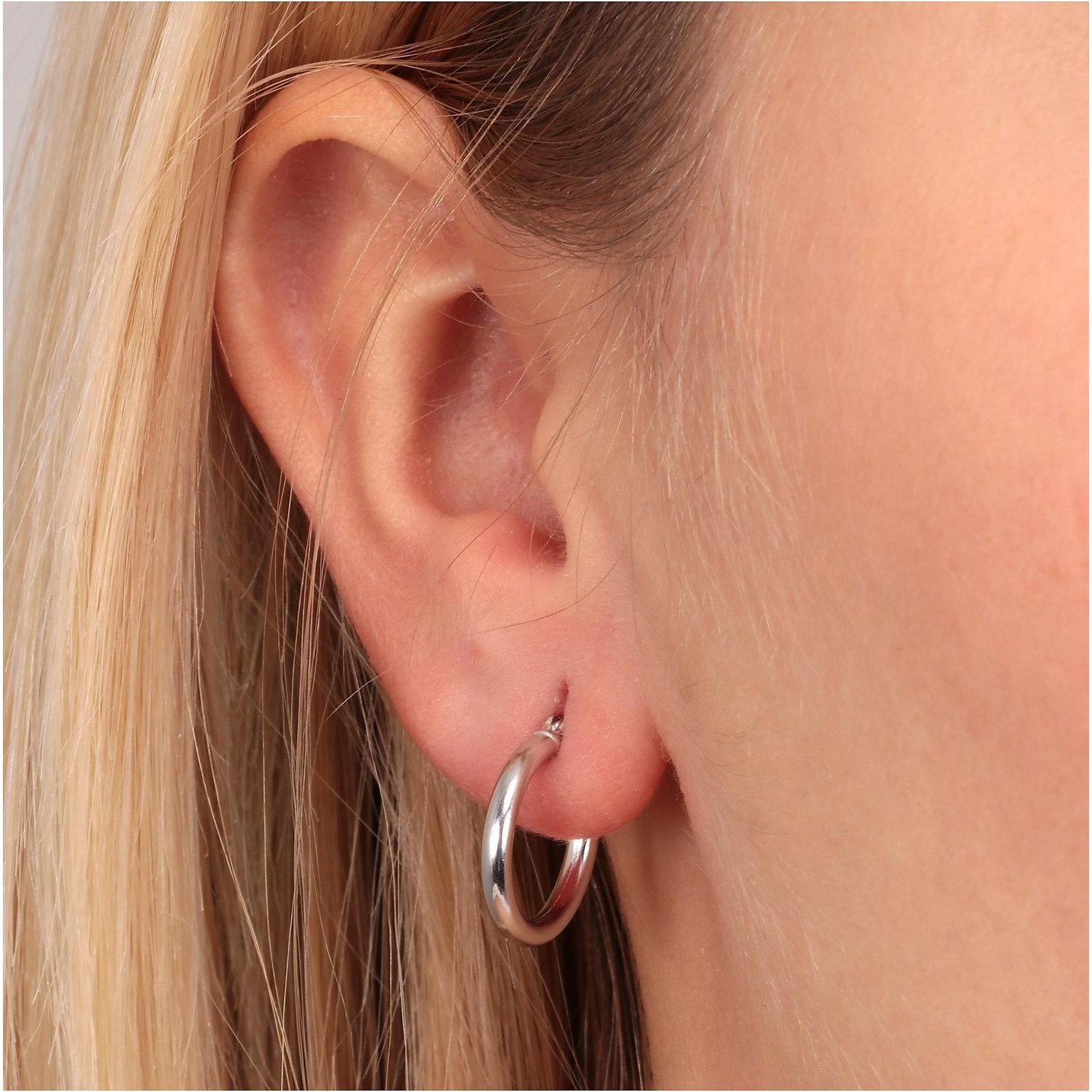 Thumbnail - Favs, Ohrringe, Creolen, (925er Silber)