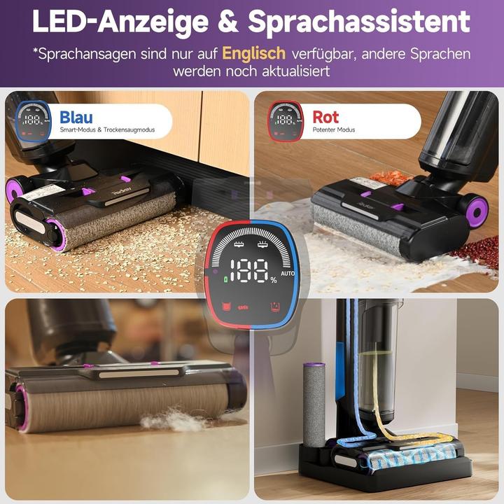 Actual product image Redkey W15 Cordless Wet Dry Vacuum Cleaner (Vacuuming + mopping)