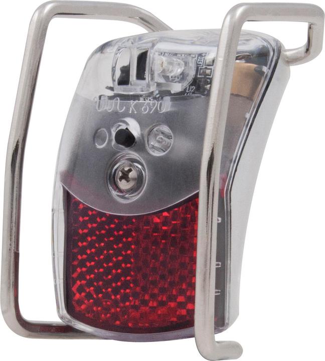 Image du produit Spanninga Pixeo Xb Feu arrière avec protecteur - Chrome (40 l)