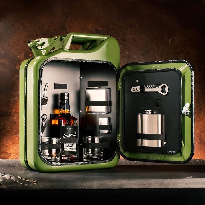 Image du produit Amavel Bar à bidons, équipé, vert