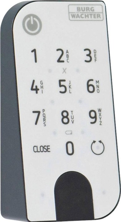 Actual product image Burg Wächter 50711 Code lock IP53 Bluetooth-capable (Electronic numerical code)