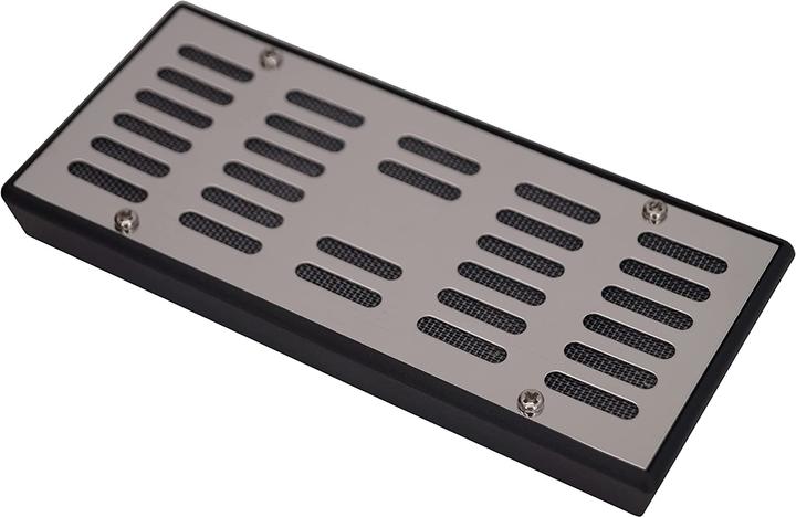 Actual product image Germanus Humidor Chest with Viewing Window, Brown