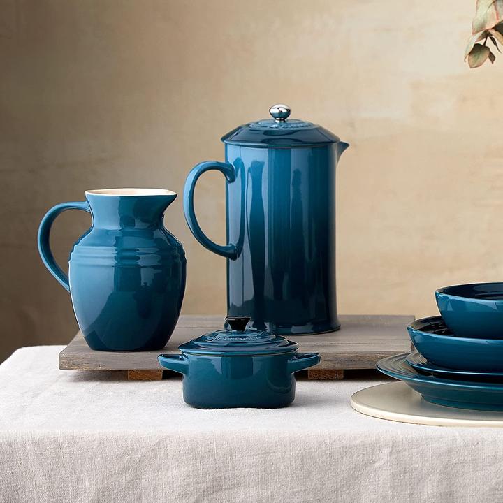Actual product image Le Creuset Stoneware Coffee Maker, Deep Teal (1 l)