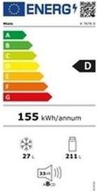 Label énergétique Miele K 7678 D (238 l)