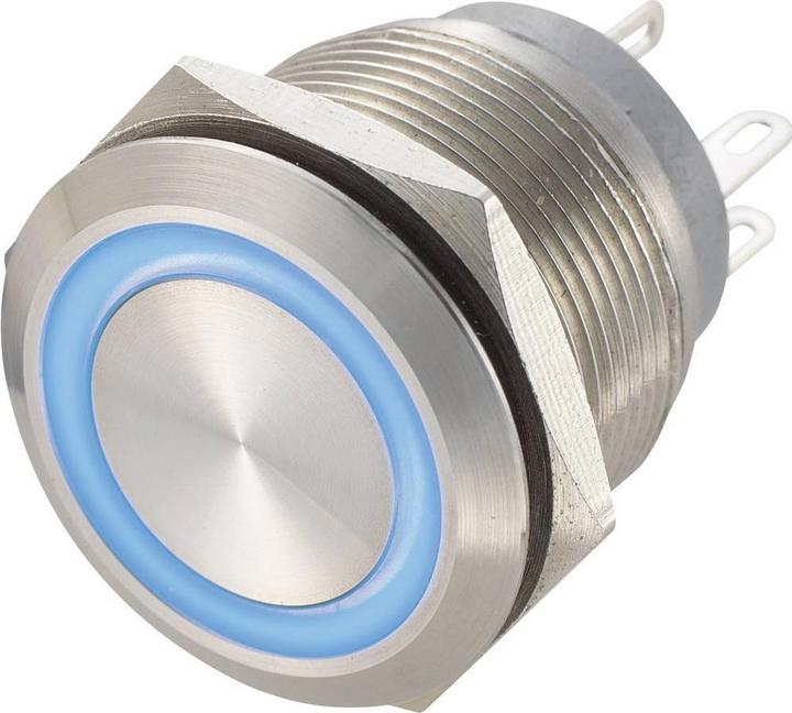 Immagine prodotto Tru Components Pulsante in acciaio inox 22 mm