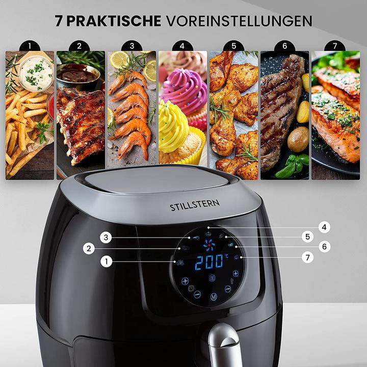 Actual product image Stillstern Hot Air Deep Fryer 5L