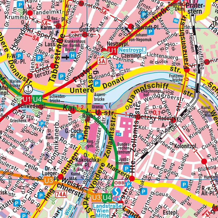 Image du produit Vienne, plan de ville 1:25.000, freytag & berndt