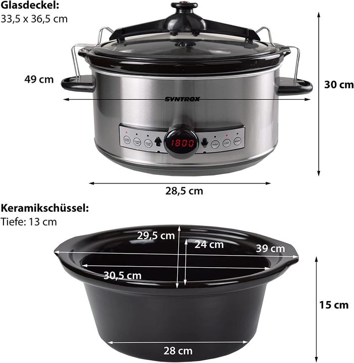 Produktbild Syntrox Schongarer 6,5L