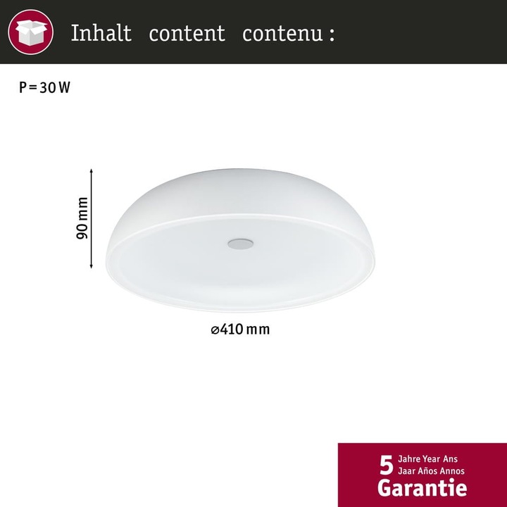 Actual product image Paulmann Ceiling light Jaron (3000 lm)