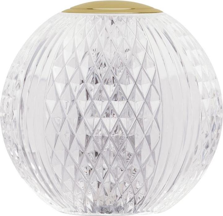 Nova Luce BRILLANTE LED table lamp gold 1.5W neutral white 9x9cm 9522020