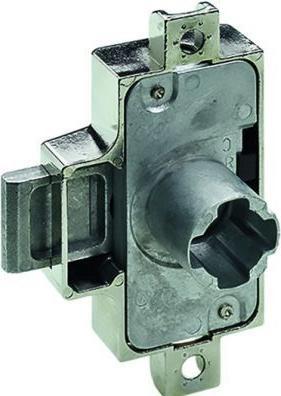 Produktbild Hettich Set Drehstangenschloss, 15 mm, zum anschr., mit Innenvierkant (Drehknopfzylinder)