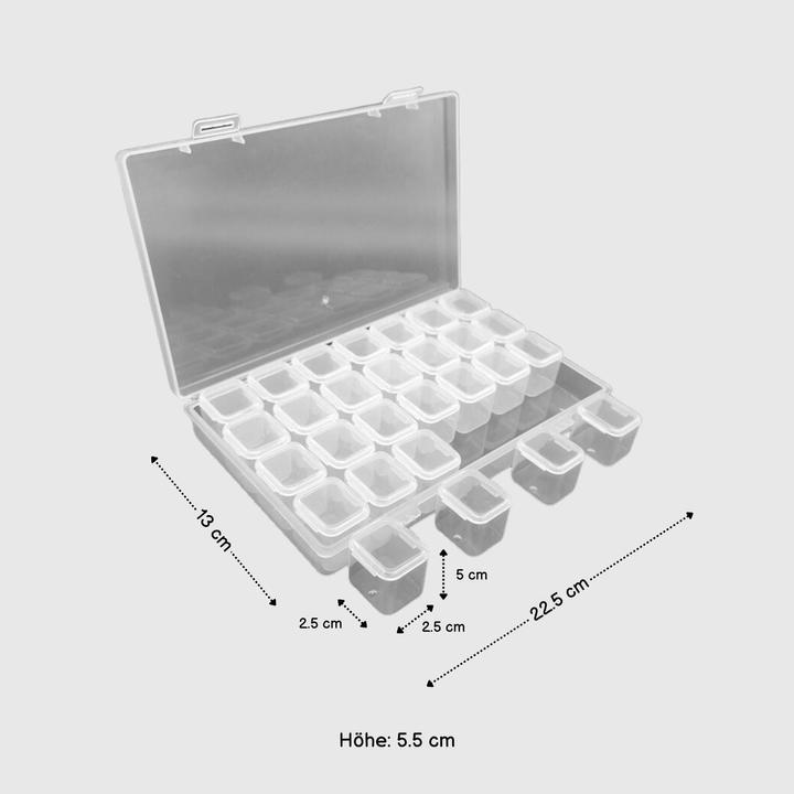 Actual product image Hermex Storage case Sorting box DIY-Diamond Painting-Organiser