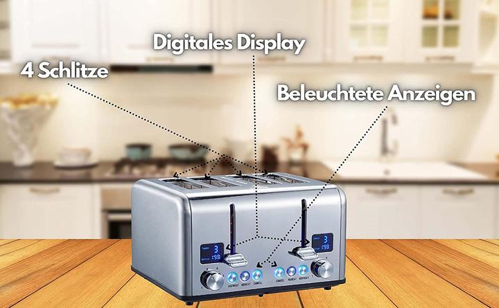 Actual product image Steinborg Toaster long slot
