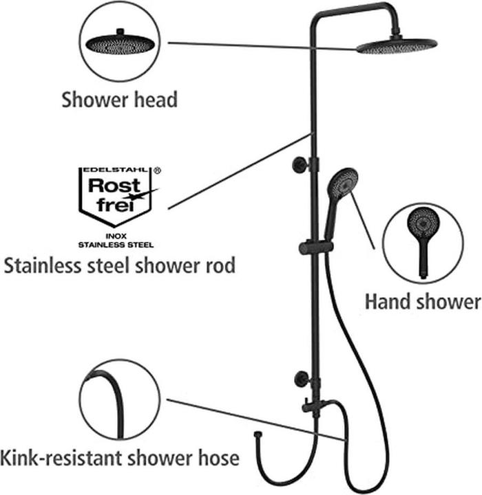 Produktbild Wenko Water Saving Duschsystem