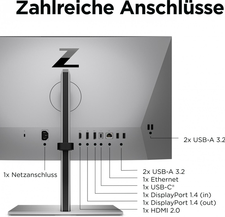 Produktbild HP Z24m G3 (2560 x 1440 Pixel, 23.80")