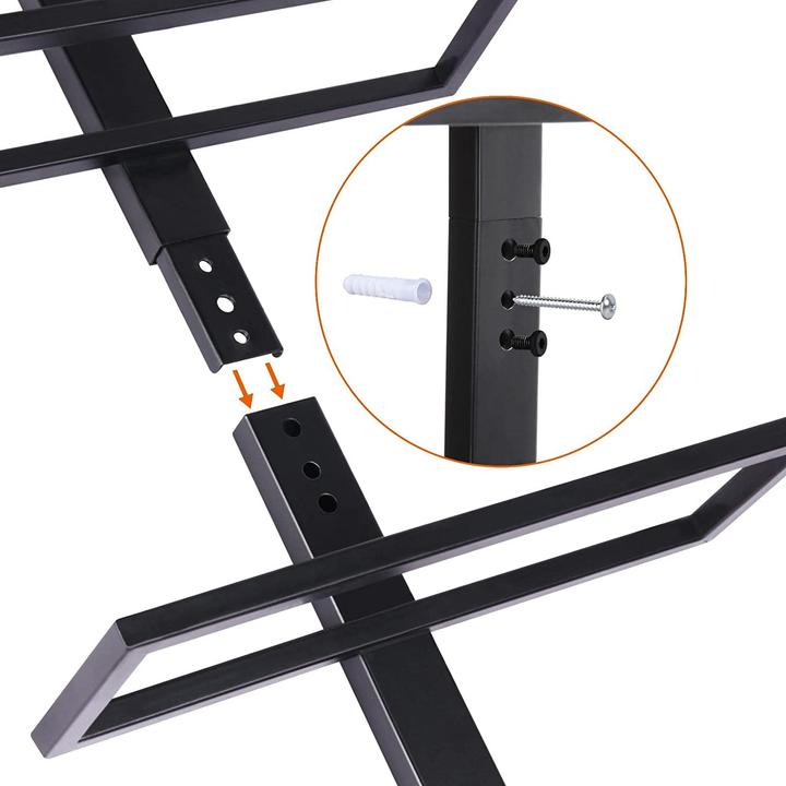 Actual product image Yaheetech Bottle rack (27 x 9 x 116 cm, 10 Fl.)