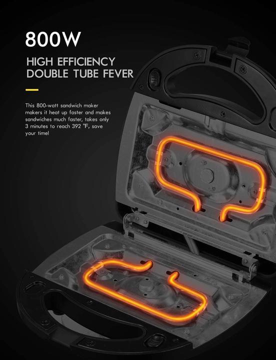 Actual product image Yabano 3-in-1 Sandwich Maker