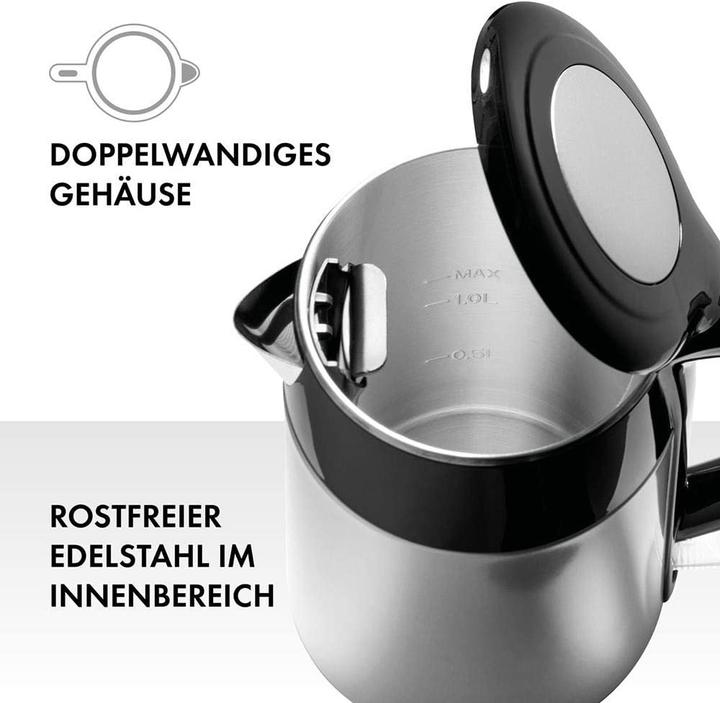 Actual product image Zwilling Electric kettle 36420-012, silver/black (1.20 l)