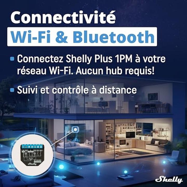 Produktbild Shelly WLAN-Schaltaktor Plus 2PM WiFi-Switch, 4 Stück (Schaltaktor)