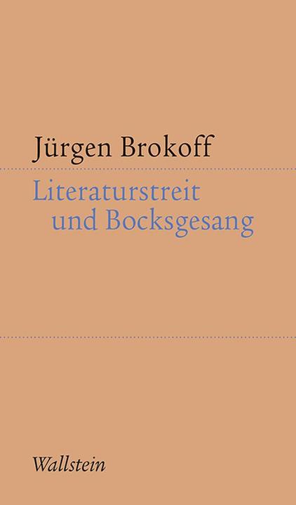 Produktbild Literatur und öffentliche Meinung (Deutsch, Jürgen Brokoff, 2021)