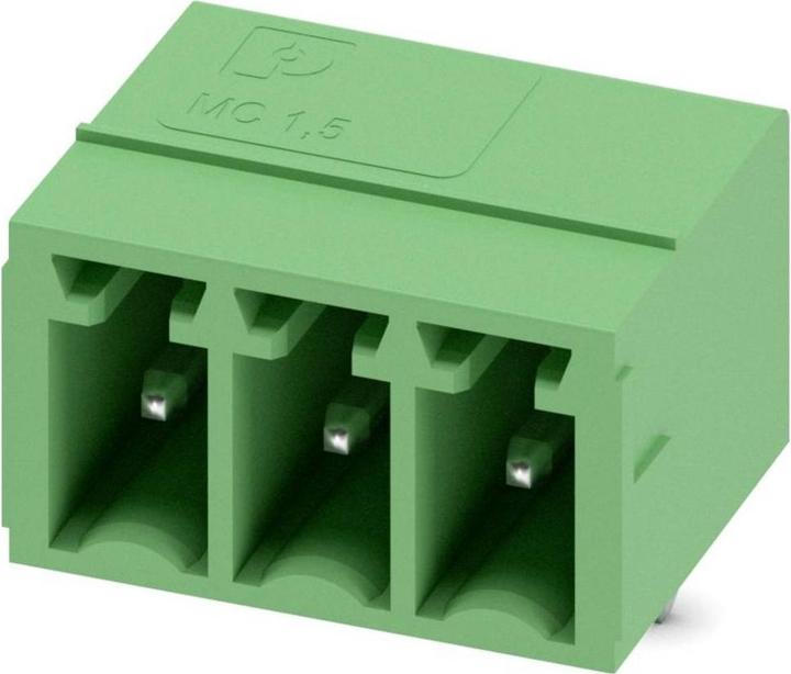 Produktbild Phoenix Contact Mini PCB header, R/A, 3.5mm pitch, 3 way