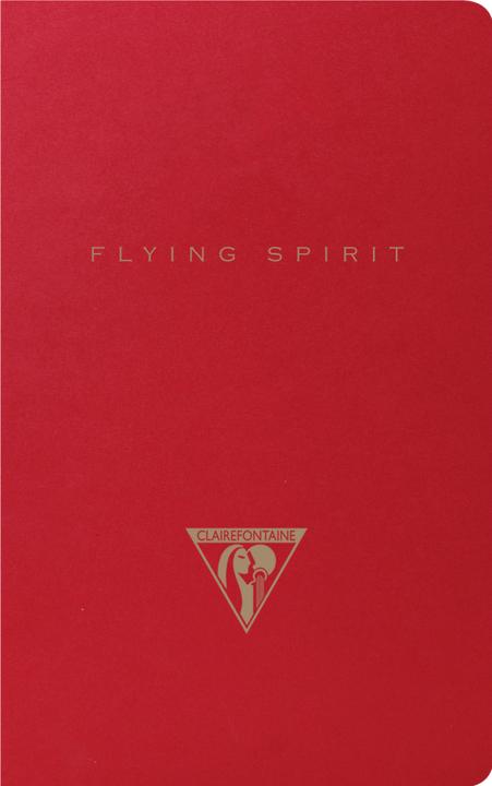 Actual product image Clairefontaine Flying Spirit Notebook (Checked, Soft cover)