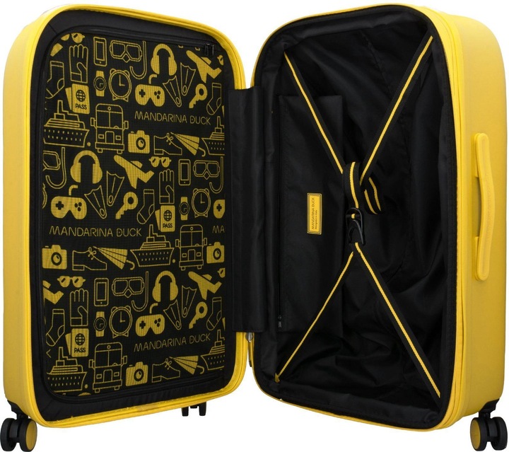 Actual product image Mandarina Duck Logoduck 4-wheel trolley 69 cm (89 l, L (90 - 115l))