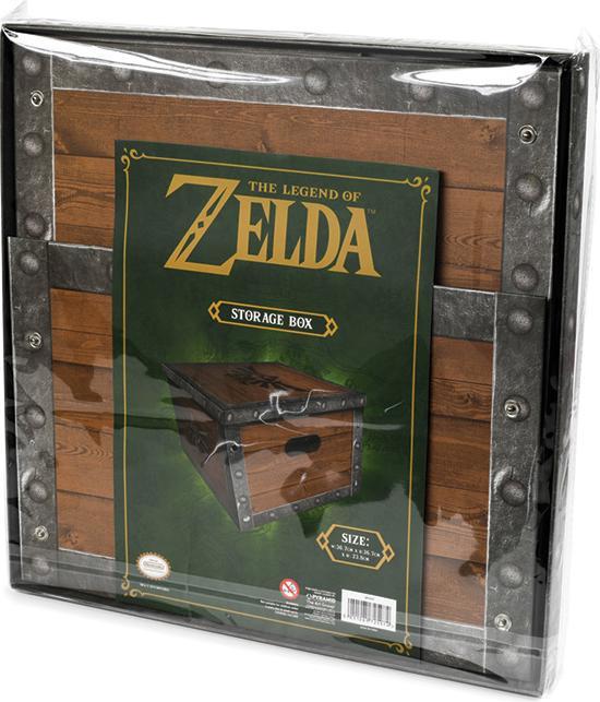 Actual product image Pyramid The Legend Of Zelda: Treasure Chest Storage Box (24 x 37 x 37 cm)