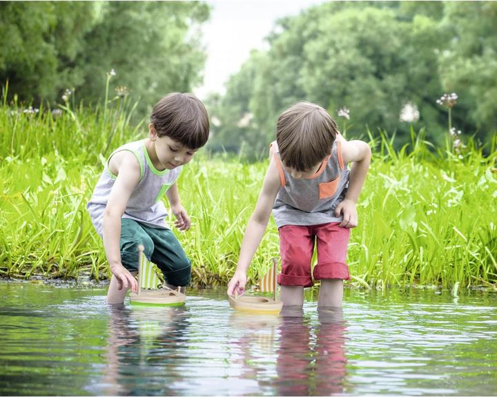 Produktbild Eichhorn Houten Zeilbootjes, 2st.