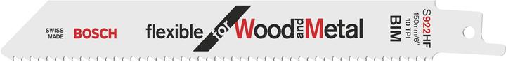 Produktbild Bosch Professional Zubehör Säbelsägeblatt S 922 HF, Flexible for Wood and Metal, 100er-Pack, 150 mm