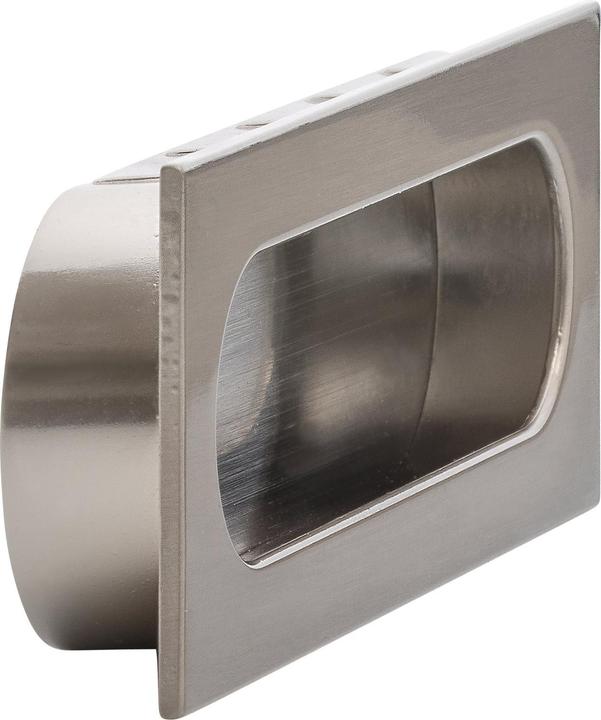 Produktbild Siro Muschelgriff Azan Breite 125 mm, Einlassmass 121 x 39 mm, ZN Edelstahl Effekt