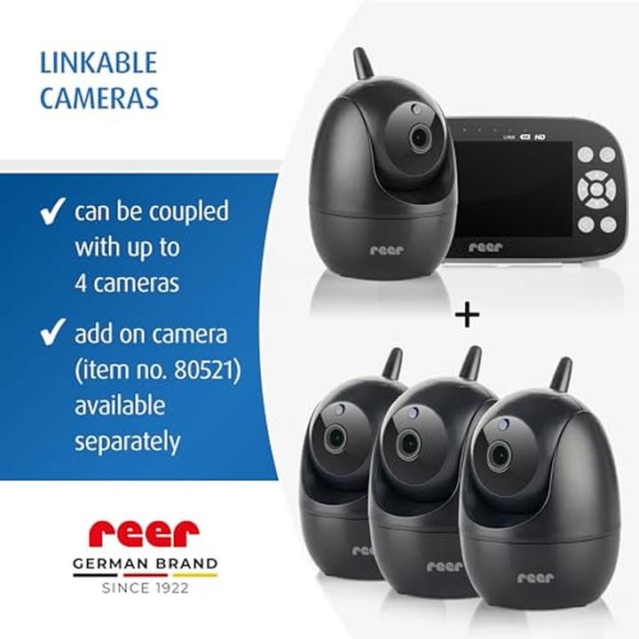 Produktbild Reer BabyCam Pro HD Move (Babyphone mit Kamera, 300 m)
